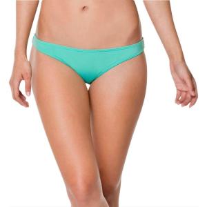 Volcom Women’s Simply Solid Full Bikini Bottom (Regular & Plus Size)(Sea Glass 1)