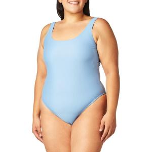 Volcom Womens Strappy One-Piece Swimsuit – Convertible Adjustable Straps, Eco-True Greenlon Fabric with Logo Badge(Sandy Indigo)