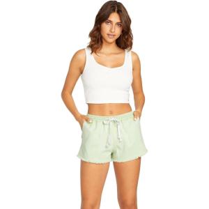 Volcom Womens Strutin Stone Elastic Waist Short(Sage)