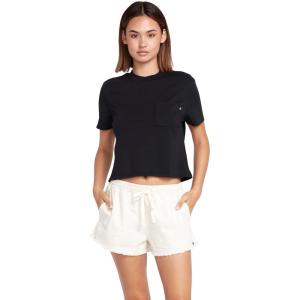 Volcom Womens Strutin Stone Elastic Waist Short(Sand)