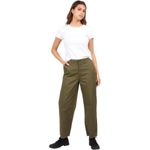 Volcom Womens Thisthatthem Skate Relaxed Fit Chino Pant(Military)