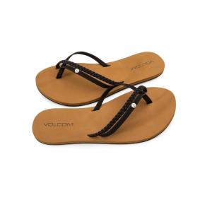 Volcom Women’s Thrills Sandal(Black – New)