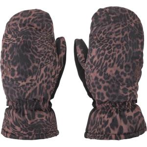 Volcom Women’s Upland Snowboard Ski Mitt(Leopard S5)