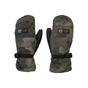 Volcom Women’s V.Snow Over Snowboard Ski Mitt(Cloudwash Camo S4)