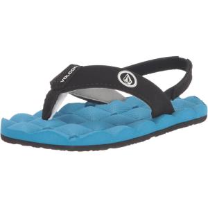 Volcom boys Youth Recliner Sandal (Little Kid/Big Kid)(Marina Blue-new)