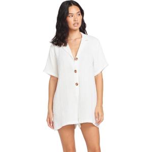 Volcom womens Easy Breezy Romper(Star White)