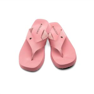 Volcom womens Not Ur Moms Platform Flip Flop Sandal(Desert Pink)