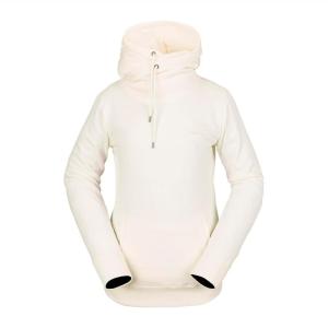 Volcom womens Tower Hooded Fleece Sweatshirt(Moonbeam S4)