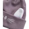 Volcom Girls Snow Creature Rollover Beanie(Dusty Lavender S5)