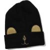 Volcom Girls Snow Creature Rollover Beanie(Black S4)