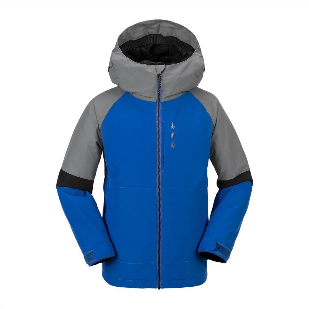 image:imageVolcom Boys Sawmill Insulated Snowboard Ski Winter JacketElectric Blue S4