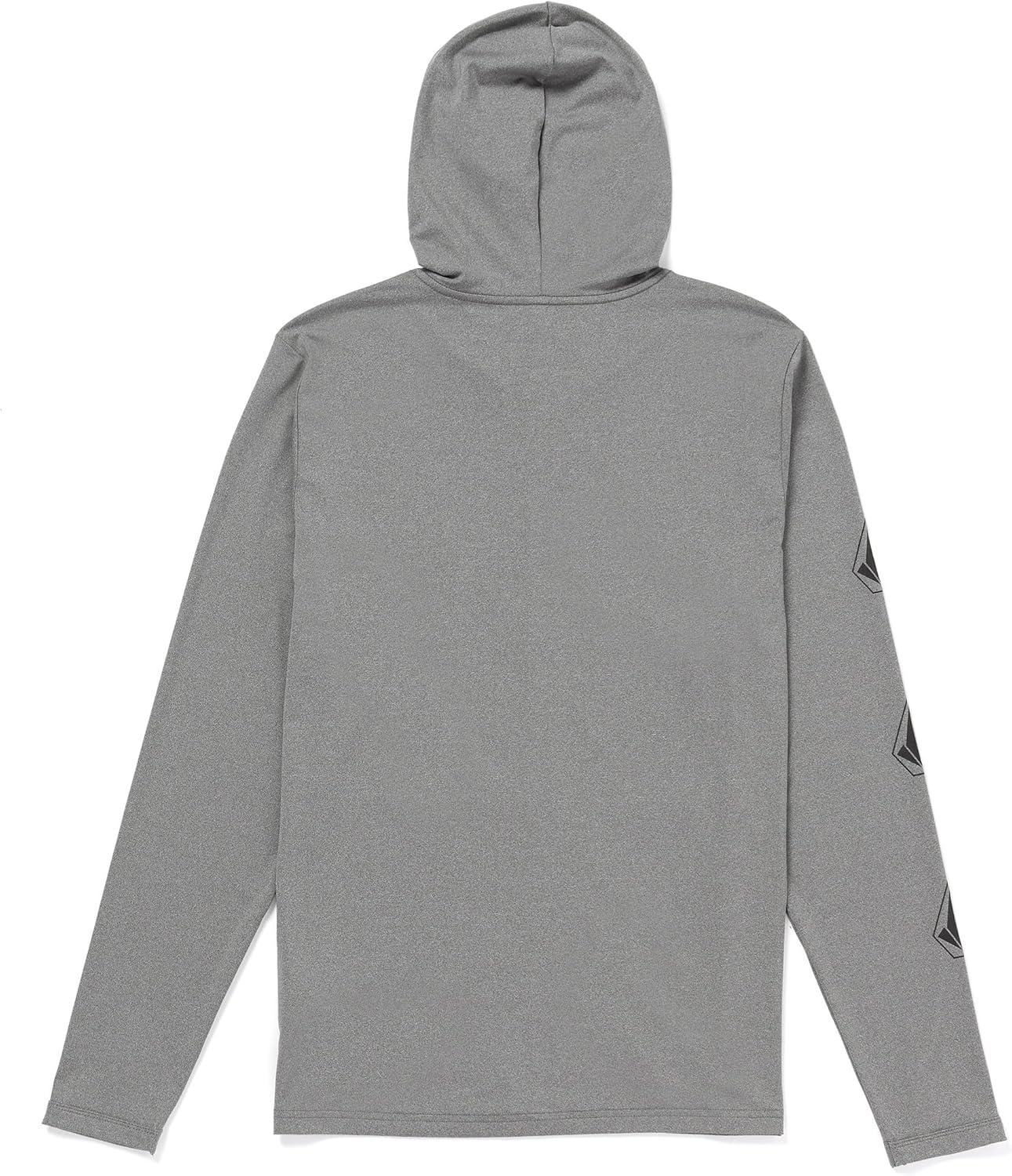 image:imageVolcom Mens Standard Iconic Stone Long Sleeve HoodHeather Grey