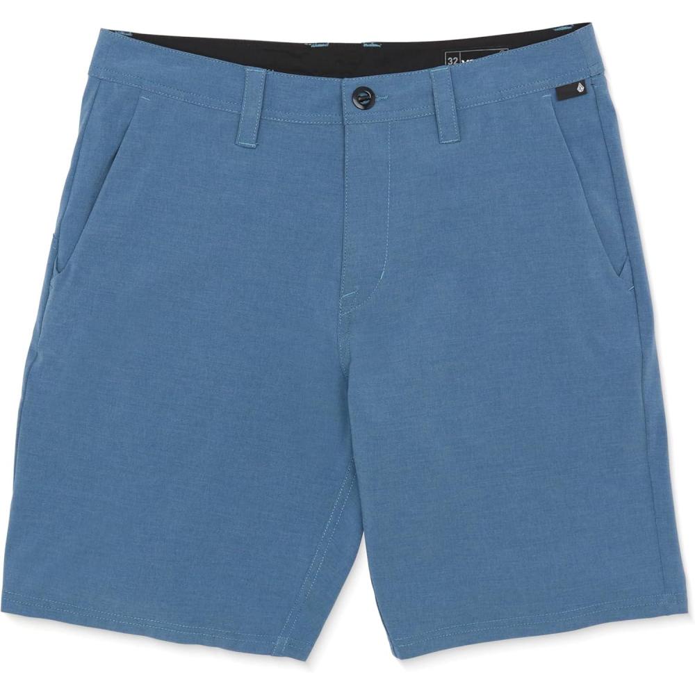 image:imageVolcom Mens Regular Frickin Cross Shred 20 Hybrid Water Repellent ShortBlueberry