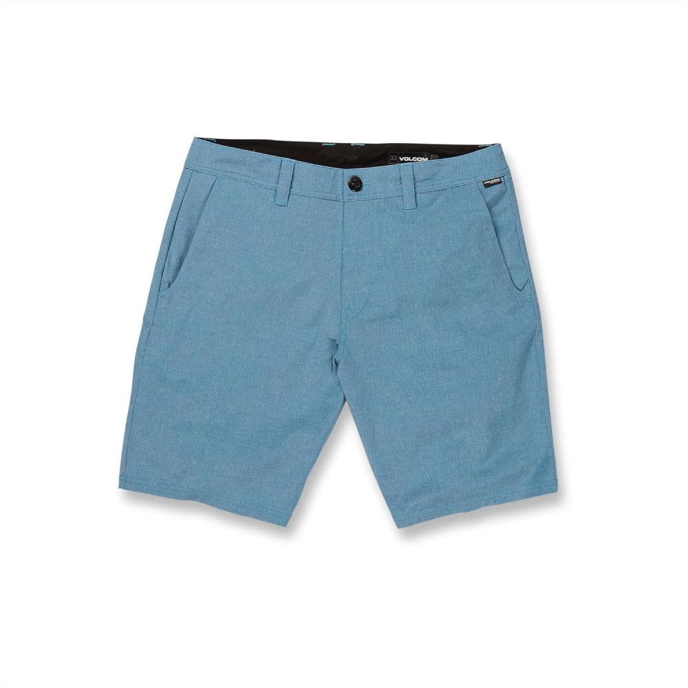 image:imageVolcom Mens Regular Frickin Cross Shred 20 Hybrid Water Repellent ShortCelestial Blue