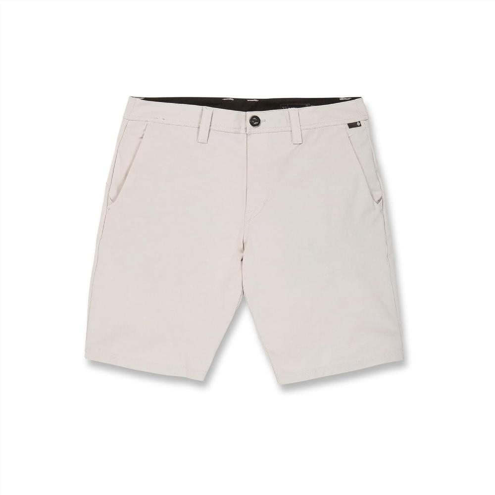 image:imageVolcom Mens Regular Frickin Cross Shred 20 Hybrid Water Repellent ShortTower Grey