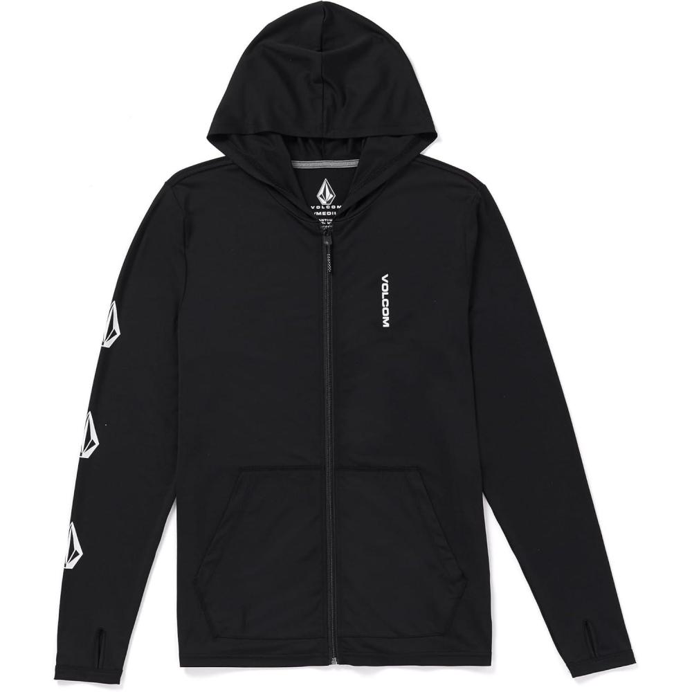 image:imageVolcom Mens Standard Iconic Stone Long Sleeve HoodBlack