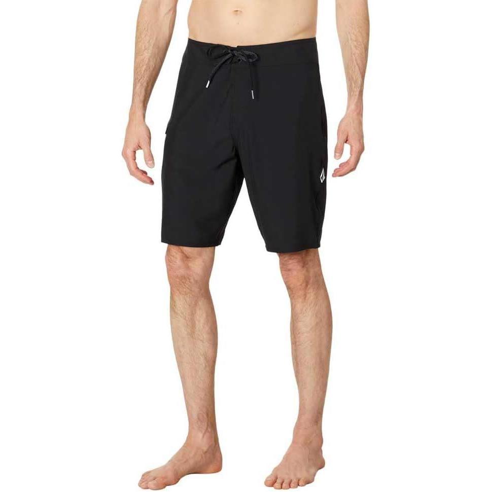 image:imageVolcom Mens Standard Mod Tech 20 Boardshort Swim TrunkBlack