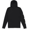 Volcom Men’s Standard Iconic Stone Long Sleeve Hood(Black)