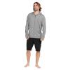 Volcom Men’s Standard Iconic Stone Long Sleeve Hood(Heather Grey)
