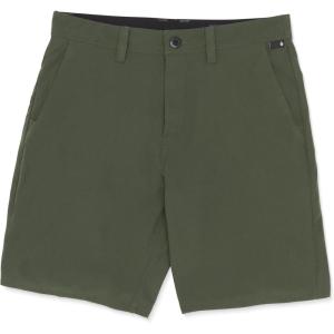 Volcom Men’s Regular Frickin Cross Shred 20″ Hybrid Water Repellent Short(Squadron Green)