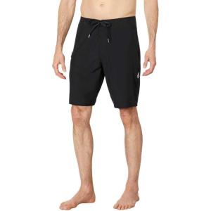 Volcom Men’s Standard Mod Tech 20″ Boardshort Swim Trunk(Black)