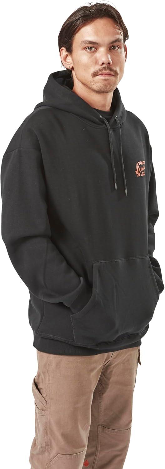image:imageVolcom Mens Workwear Pullover Hoodie Soft Brushed FleeceBlack