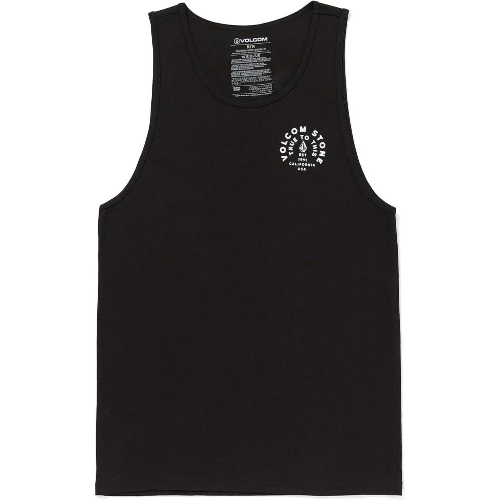 image:imageVolcom Mens Sleeveless Graphic Tank TopBlack