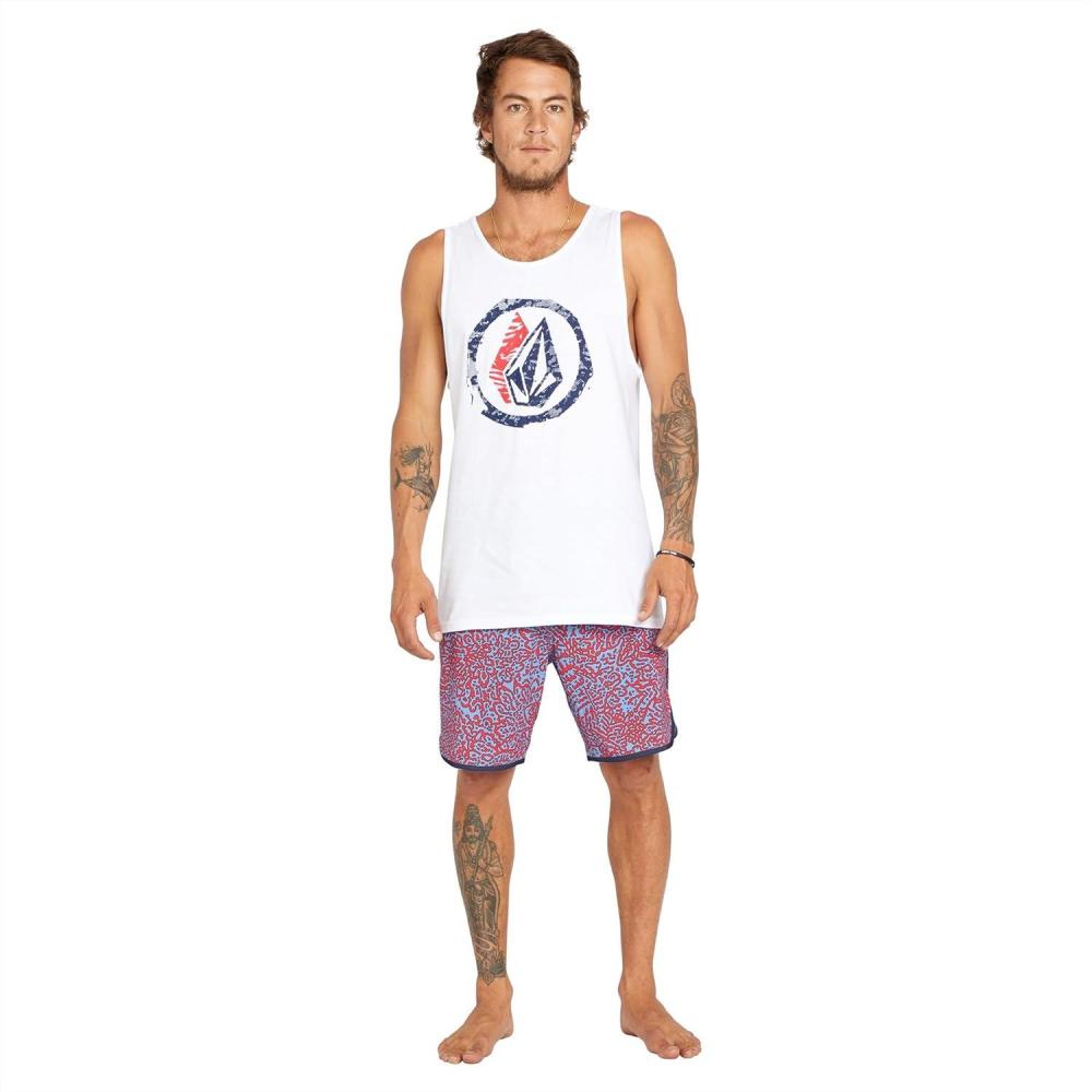 image:imageVolcom Mens Sleeveless Graphic Tank TopWhite