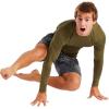 Volcom Men’s Solid UPF 50+ Long Sleeve Rashguard(Military)
