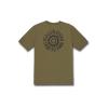 Volcom Men’s Standard UPF 50+ Short Sleeve Loose Fit Rashguard(Military Green)