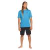 Volcom Men’s Standard UPF 50+ Short Sleeve Loose Fit Rashguard(Tidal Blue)