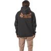 Volcom Men’s Workwear Pullover Hoodie – Soft Brushed Fleece(Black)