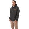 Volcom Men’s Workwear Pullover Hoodie – Soft Brushed Fleece(Black)