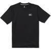 Volcom mens Standard Upf 50+ Short Sleeve Loose Fit Rashguard(Black Modstone)