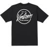 Volcom mens Standard Upf 50+ Short Sleeve Loose Fit Rashguard(Black Stone Stamp)