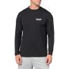 Volcom Men’s Taunt UPF 50+ Long Sleeve Loose Fit Rashguard(Black Pistol)