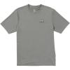 Volcom mens Standard Upf 50+ Short Sleeve Loose Fit Rashguard(Heather Grey Modstone)