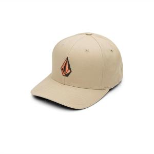 Volcom Men’s Full Stone Heather Xfit Hat(Oxblood)