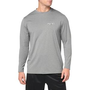 Volcom Men’s Taunt UPF 50+ Long Sleeve Loose Fit Rashguard(Heather Grey Pistol)