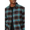 Volcom Men’s Caden Plaid Long Sleeve(Black Black)