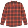 Volcom Men’s Caden Plaid Long Sleeve(Bright Red)