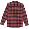 Volcom Men’s Caden Plaid Long Sleeve(Cranberry)