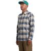 Volcom Men’s Caden Plaid Long Sleeve(Dirty White)