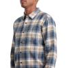 Volcom Men’s Caden Plaid Long Sleeve(Dirty White)