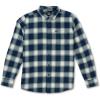 Volcom Men’s Caden Plaid Long Sleeve(New Navy)