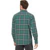 Volcom Men’s Caden Plaid Long Sleeve(Sea Green)
