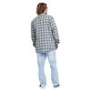 Volcom Men’s Caden Plaid Long Sleeve(Tower Grey)