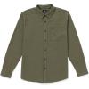 Volcom Men’s Caden Plaid Long Sleeve(Winter Moss)