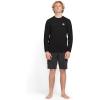 Volcom Men’s Standard Taunt UPF 50+ Long Sleeve Loose Fit Rashguard(Black)