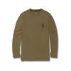 Volcom Men’s Standard Taunt UPF 50+ Long Sleeve Loose Fit Rashguard(Military Taunt)